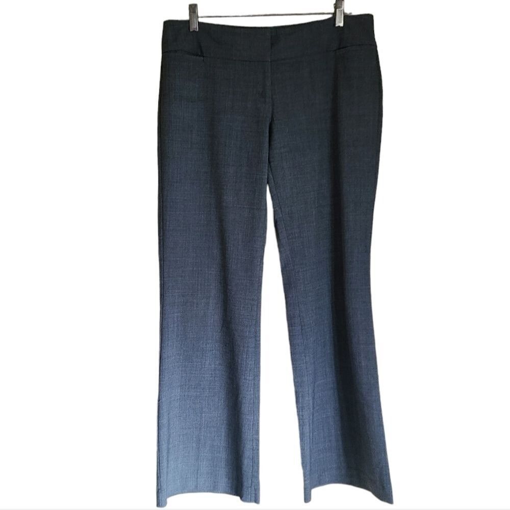 express publicist pants barely bootcut midrise charcoal grey size 10